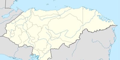 Карта Гандурас