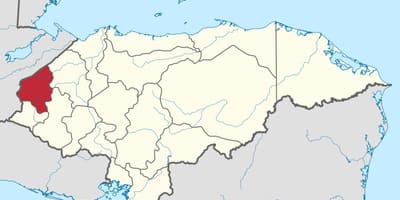 Карта капалі Гандурас